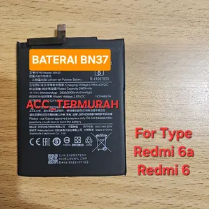Baterai Batrei Battery Original BN37 Compatible With R3dmi 6a / 6 Batrai
