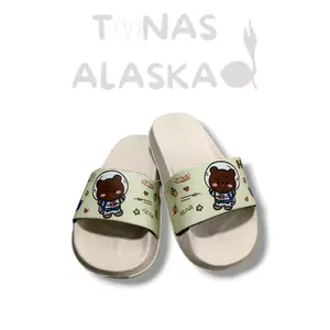 INK2019 Sandal Karet Spon Anak Perempuan Cewe Karakter Bear Space sandal  cinnamoroll Fashion