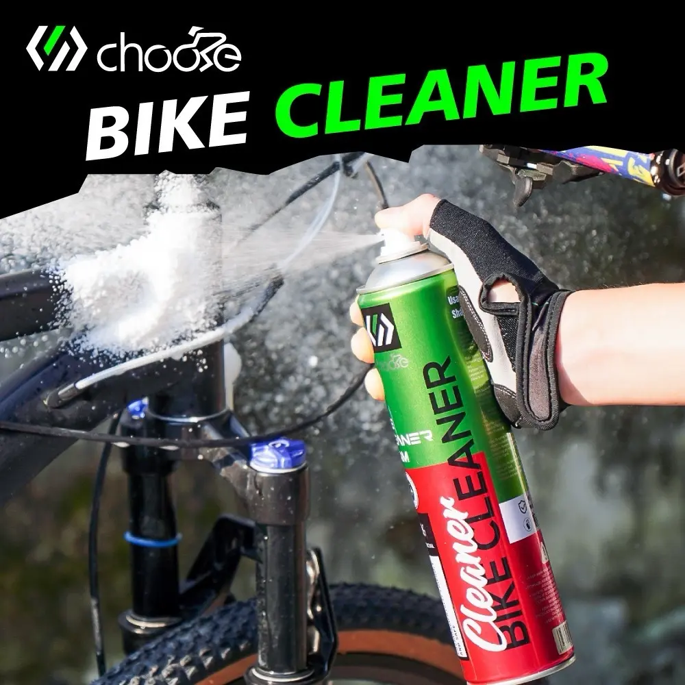 CHOOSE bike cleaner, chain and cassette cleaner 750ml high efficiency