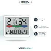 Gambar SORU - Hygrometer Thermometer Humidity Meter Portable - Alat Ukur Suhu Kelembaban dari Soru Indonesia Kota Bandung 1 Tokopedia