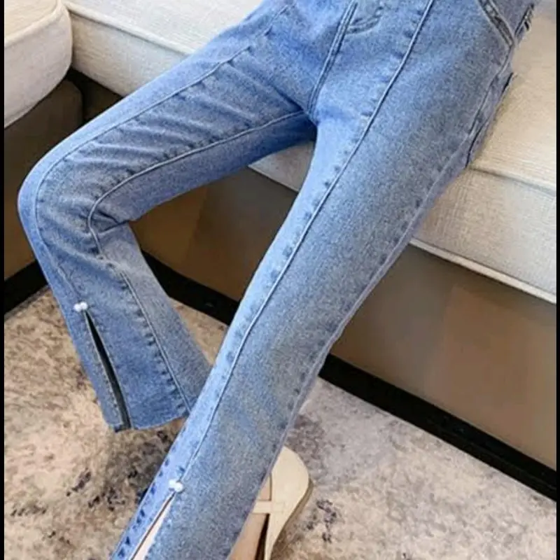 Celana Jeans Anak Perempuan Import Model Terbaru dengan Motif Lucu dan Bordir 3D Celana Cutbray Fashion 3