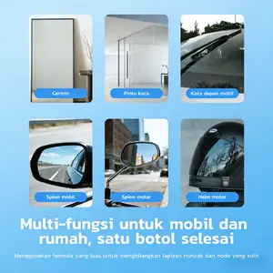 Semprotan Anti Noda Minyak Kaca Mobil 300ml/500ml Hilangkan Noda Minyak Debu Cepat Efektif 2 Menit Universal Aman Sehat Anti Kabut Anti Air Tahan Lama