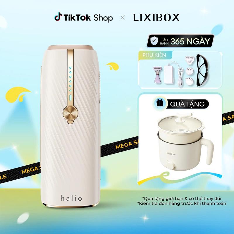 [KOLs] Máy Triệt Lông Lạnh Sapphire Halio InfinityGlow Advanced IPL Sapphire Cooling Hair Removal Device - Phù hợp cho Da Nhạy Cảm Nữ và Nam, vùng da mặt - lixibox