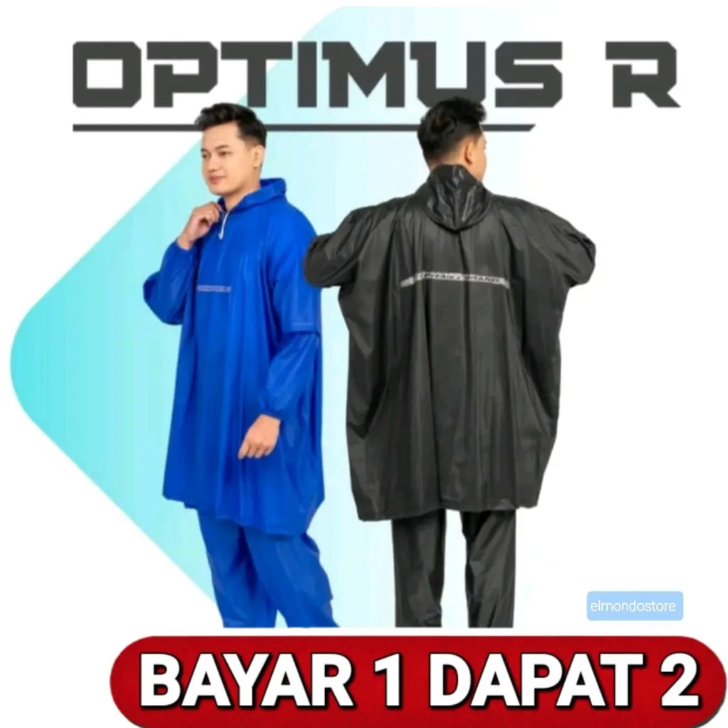 Jas hujan elephant brand ponco lengan celana paket bayar 1 dapat 2