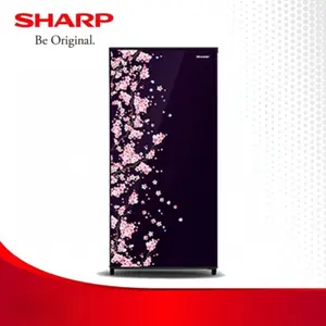 Sharp Kulkas 1 Pintu 133L SJ-N163D-VB / SJN 162 / SJ-N163D Blue - Direct Cooling System - Semi Automatic Defrost System