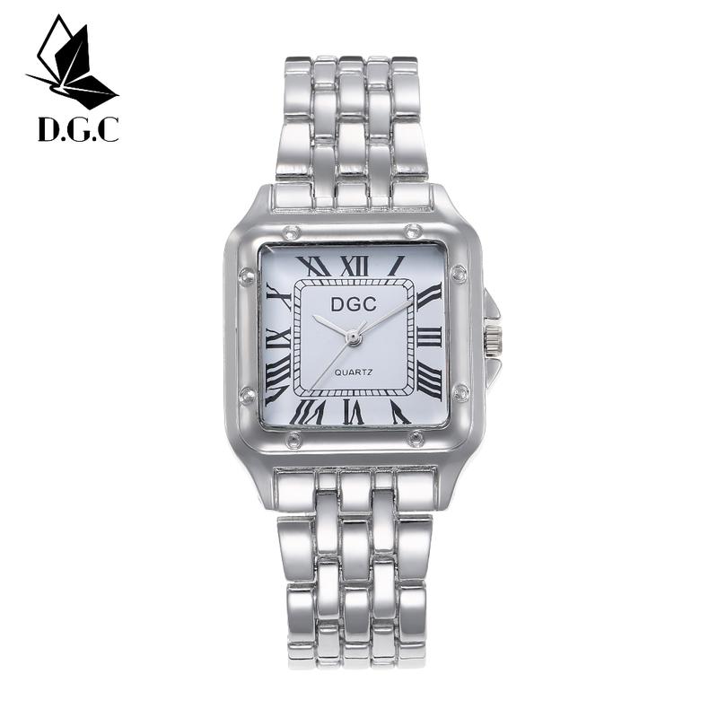 ✅COD D.G.C Jam Tangan Pari Wanita Cewek Gelang Quartz Jam Analog Grosir Murah Stainless Steel Fashion C106 7