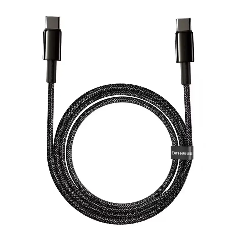 [Lam] Cáp sạc Type C sang Type C, DS28, hỗ trợ sạc nhanh PD 100w 5A, truyền dữ liệu 480Mbps, bảo hành 1 đối 1 trong vòng 6 tháng hoặc hoàn tiền