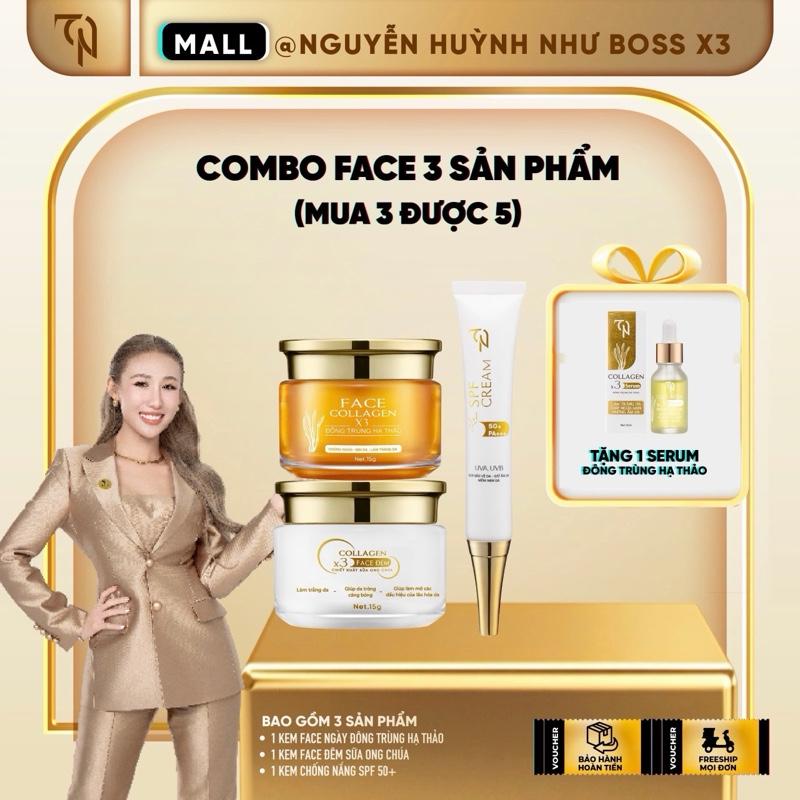  Mỹ Phẩm Đông Anh Combo Face Ngày & Đêm - Kem Face Ngày Đông Trùng Hạ Thảo + Kem Face Đêm Sữa Ong Chúa + Kem Chống Nắng - Hỗ Trợ Giảm Thâm Nám Sạm Tàn Nhang 