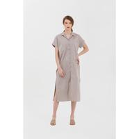 Gambar Ordinair Dress Wanita Catleya Beige 7200435BE - SM dari Logo Jeans Kota Bandung 4 Tokopedia