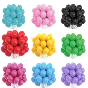 Balon 1 pak isi 50 pcs/balon latex doff isi 50/ balon metalik