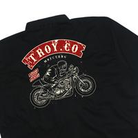 Gambar Troy Company Work Shirt Workwear Black Bikers WSP 2978 - M dari Troy Company Kab. Sleman 4 Tokopedia