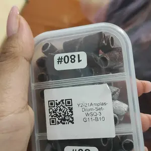 Amplas Drum Set Mesin Drill Grinding Untuk Mini Grinder Kertas Pasir Gosok Bulat Drum Dengan 1pcs Batang Untuk Mini Grinder