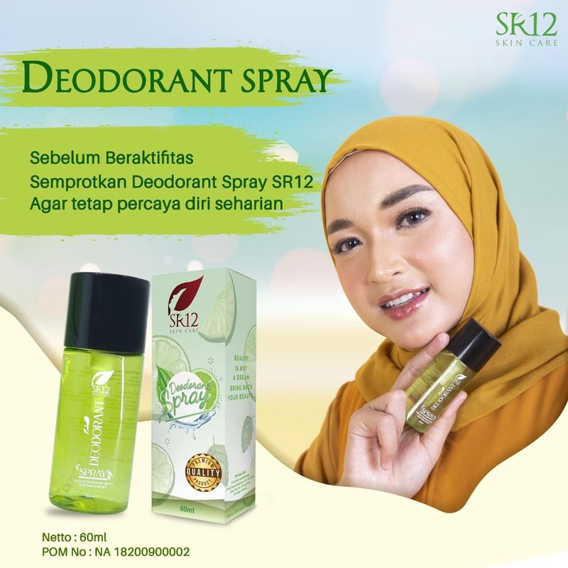 DEODORANT SPRAY ANTI BAU BADAN SR12 5