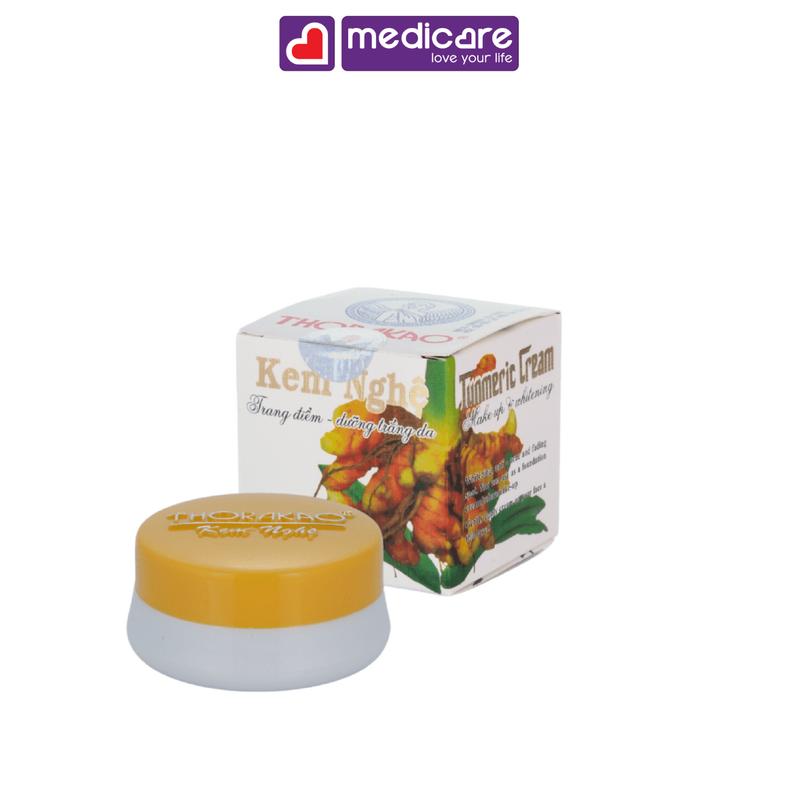 Kem Nghệ THORAKAO Trang Điểm Dưỡng Trắng Da 3g