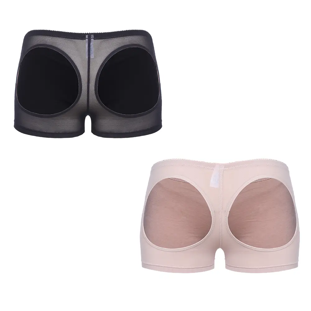Women Open Hip Shaping Panties Tummy Control Underwear Butt Lifter Breathable Body Shaper Push Up Panty Low Waist Shorts Womenswear Shapewear