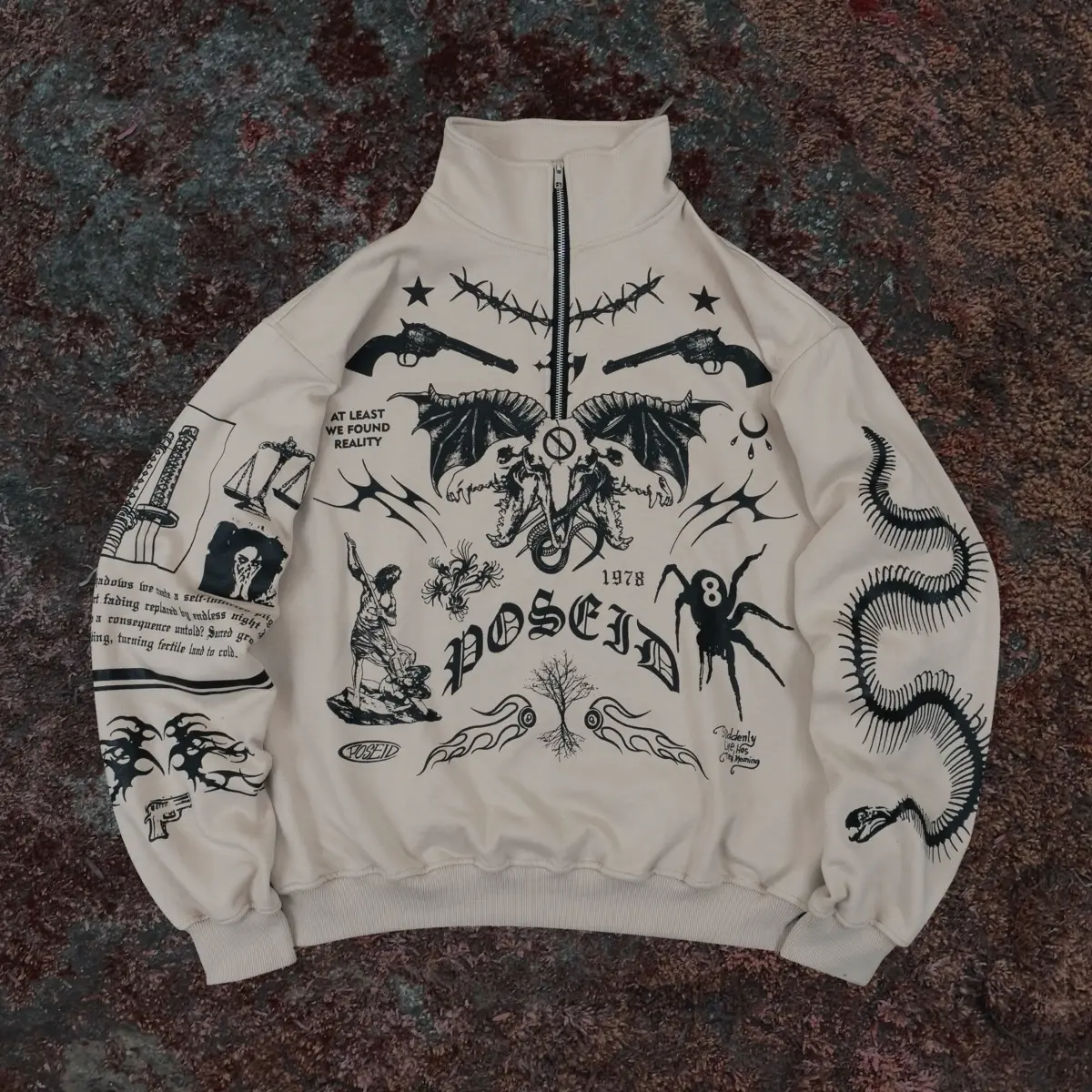 Halfzip Boxy | REBELLION | Poseidon Reprisal