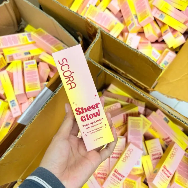 READY! SCORA SHEER GLOW TONE UP CREAM 30gram best seller tone up 2