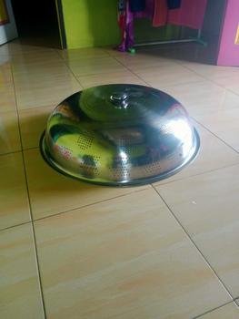 Product Review of Tudung Saji Stainless Steel Diameter 55-70CM / pelindung makanan TUTUP STAINLESS STEEL from S**a 0