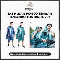 Gambar JAS HUJAN Ponco Kalong Lengan FUNTASTIC Elmondo 703 Promo TERMURAH - Hijau dari Motocraft IDN Kab. Tangerang 1 Tokopedia