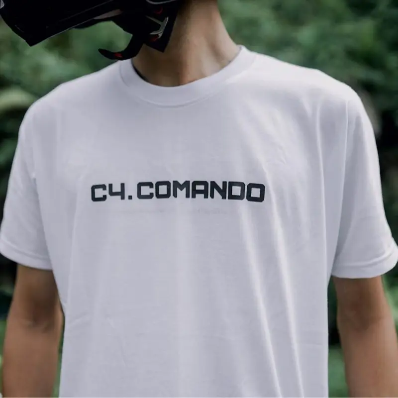 C4.COMANDO | T Shirt Pria | Kaos "BELIEVE IN YOUR POTENSIAL" katun Oval Combed Distro Nyaman Sablon 2