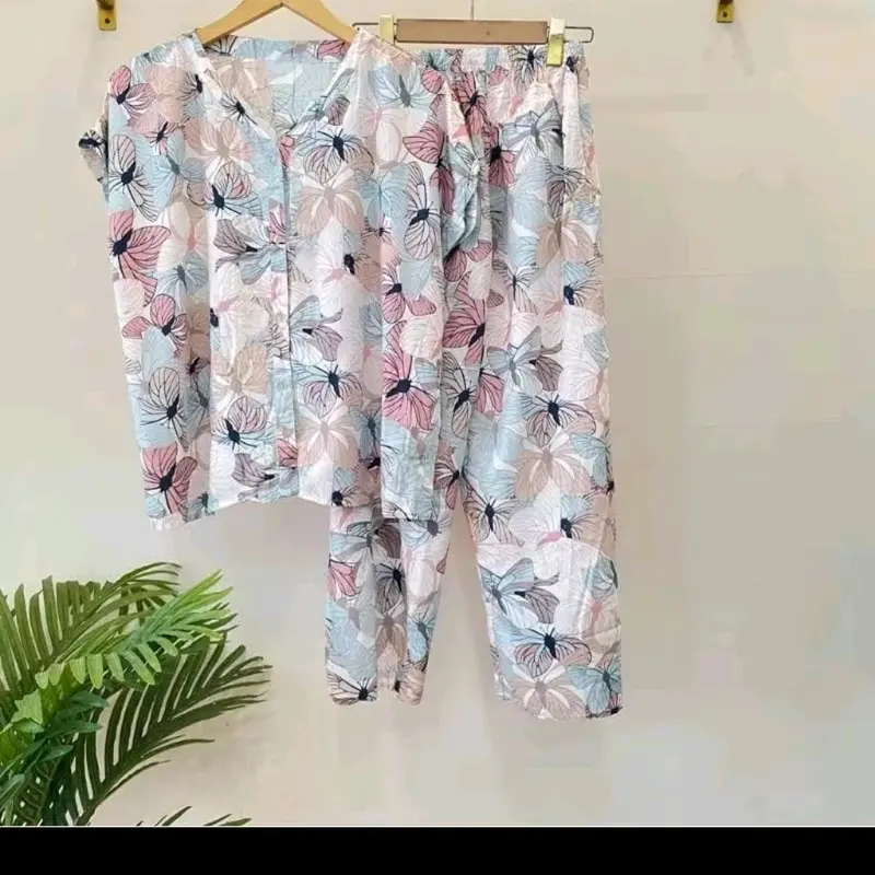 Piyama V Neck Panjang | Piyama Kekinian | Piyama Wanita 5