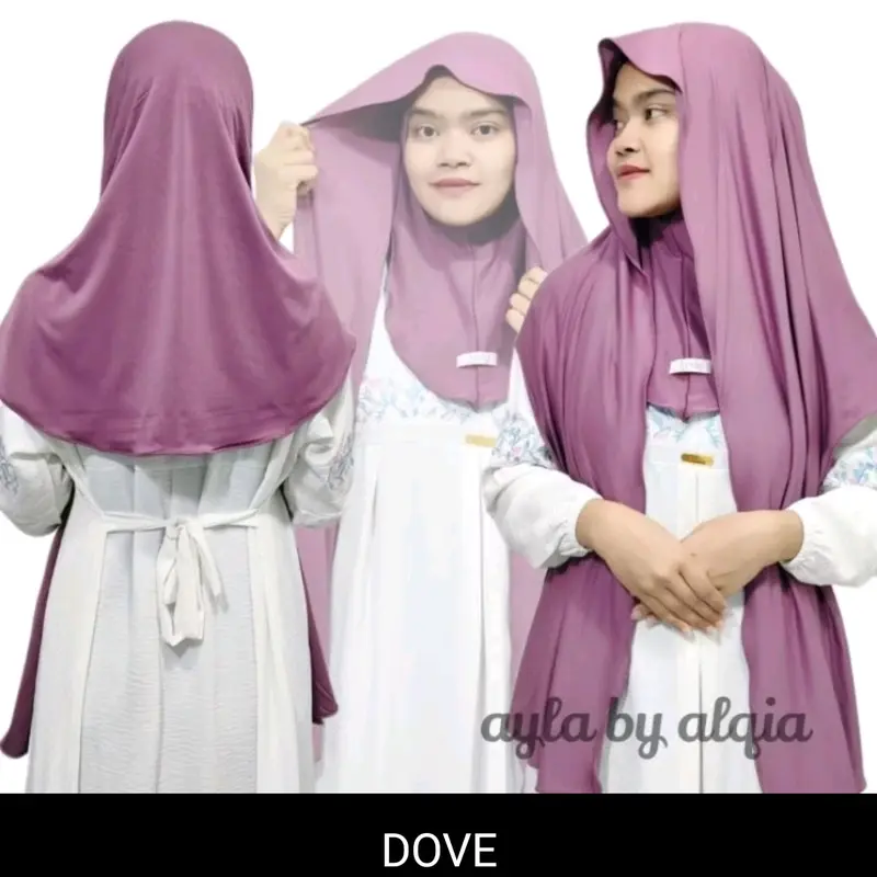 PASMINA INER JERSEY NUTUP LEHER/PASHMINA INNER JERSEY OVAL NUTUP LEHER PREMIUM Instan 4