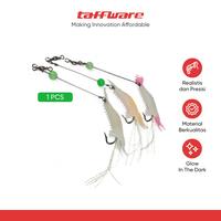 Gambar TaffSPORT Umpan Pancing Udang Kecil Luminous Shrimp Soft Bait Lure dari Taffware Official Store Kota Administrasi Jakarta Barat 1 Tokopedia