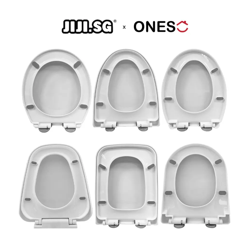 (JIJI.SG x ONES) OSTEN Toilet Bowl Cover / Bathroom / Seat / Powder room