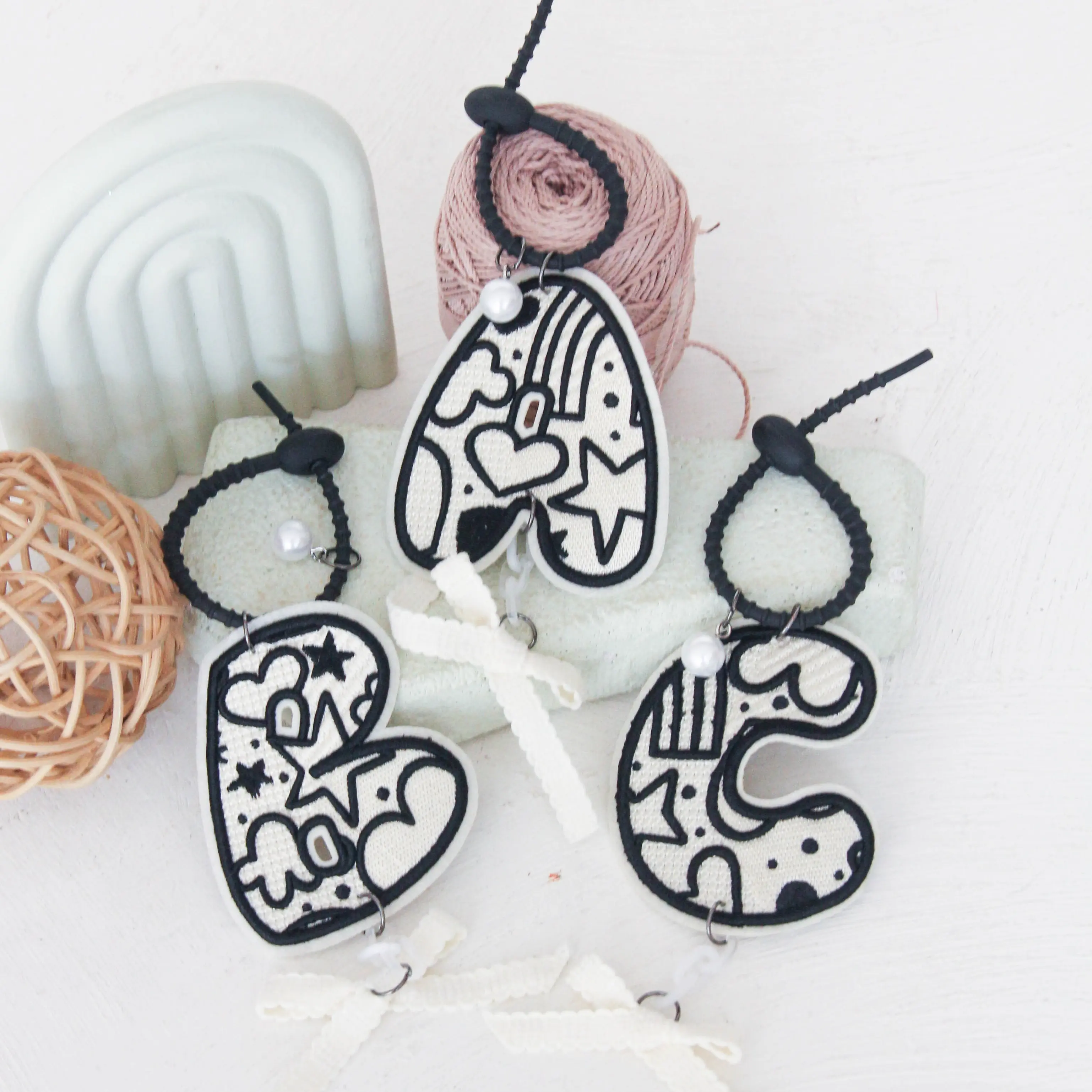 FAIRYNN - Charm Alphabet Gantungan Tas Inisial
