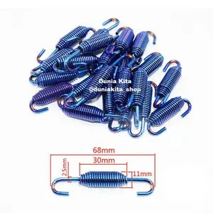 Per Knalpot Racing Biru Blue Variasi Motor