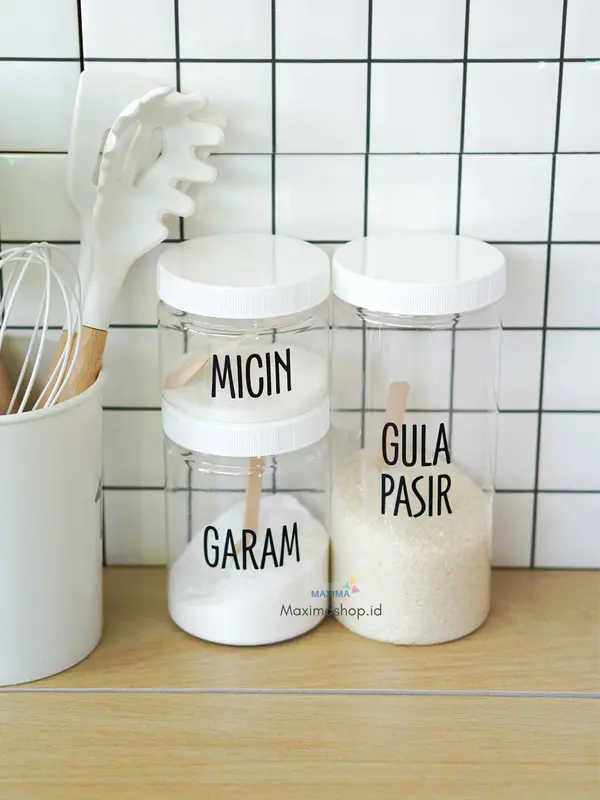Toples Bumbu Plastik dan Stiker Bumbu Anti Air Part 1 1