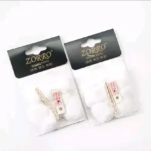 Reffil Kapas dan Sumbu Korek Pemantik Elektric.