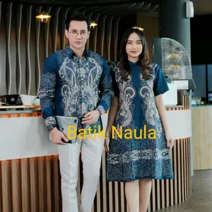 BATIK PASANGAN MOTIF HANIFAH KANTORAN ATASAN BATIK KANTORAN