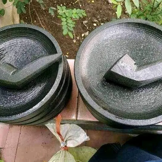 cobek UK 24 cm+free ulekannya buat sehari-hari di dapur 3