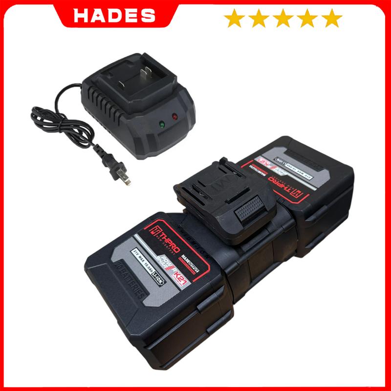 Pin 40 Cell Lõi Xám 2 Pin 20 Cell kèm nối chân pin phổ thông Dòng xả cao Chống Ngắt Tải Pin máy khoan máy mài máy cắt