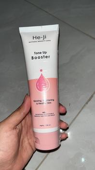 Product Review of [He-Ji] Tone Up Booster 100ml - Glowing, Brightening and Healthy Skin from A**k t**💫 0
