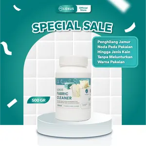Loxus Fabric Cleaner [SPECIAL SALE] | Penghilang Jamur Noda pada Pakaian Hingga Jenis Kain Tanpa Melunturkan Warna Pakaian FREE SARUNG TANGAN