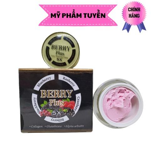 Kem hỗ trợ dưỡng trắng da Berry PLUS 5X Thái Lan 20gr ( Trái Cây )