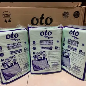 OTO UnderPad Perlak Sekali Pakai 60 X 90 isi 10 Under Pad ( 1 BALL )
