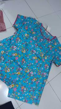 Product Review of Piyama Cp M setelan celana panjang Katun busui Motif Bunga Pretty girl from O**K 0