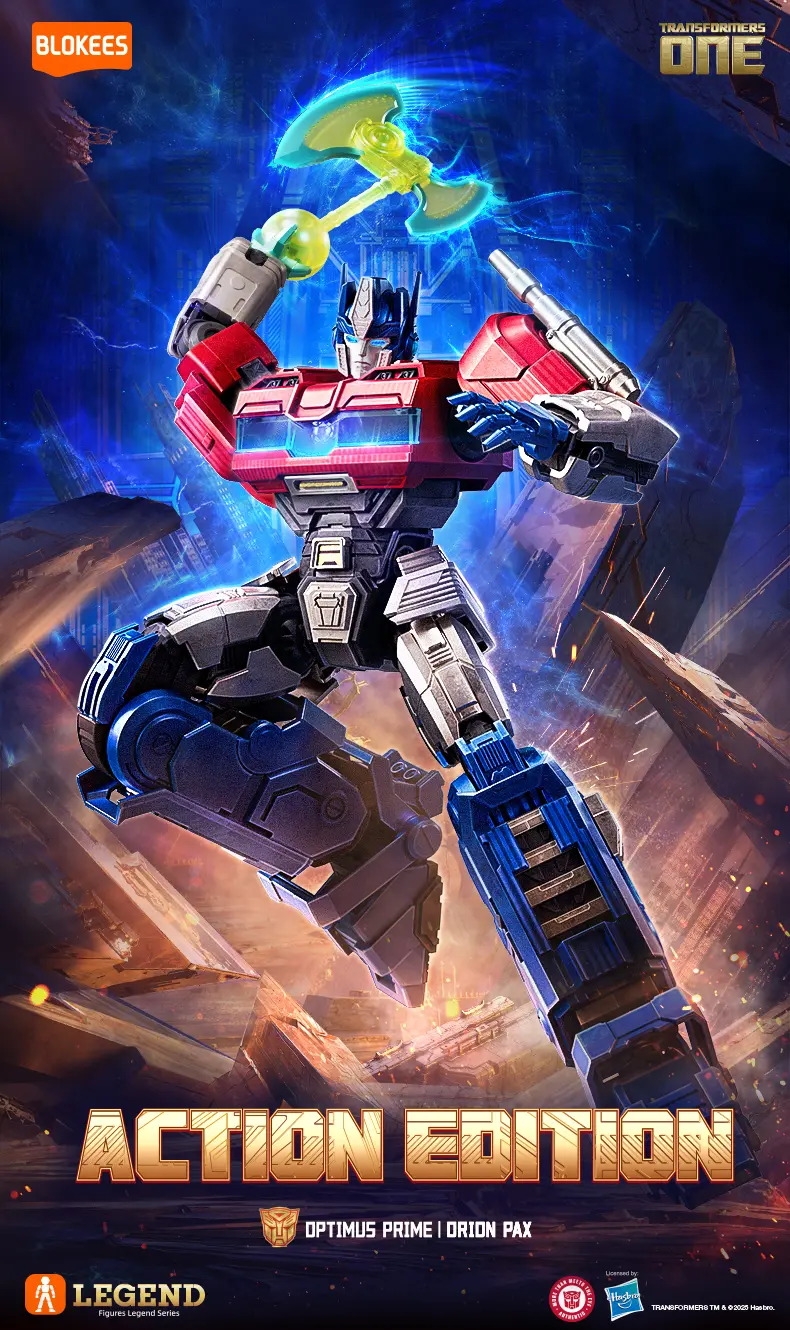 BLOKEES Figures Transformers ONE Optimus Prime Orion Pax Legend