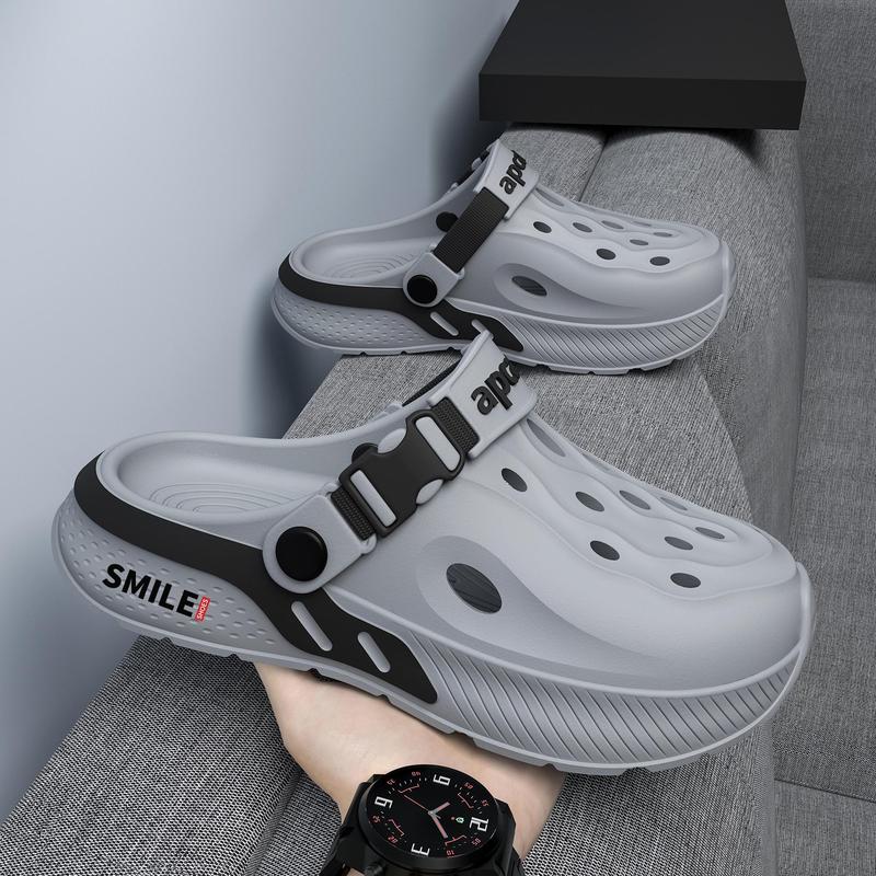 Dép Lỗ Thạch, Thoáng Khí Mùa Hè, Nhẹ, Thích Hợp Đi Biển, Chất Liệu EVA, Thoải Mái, Thời Trang, Thích Hợp Cho Du Lịch Ngoài Trời Và Giày Thường Ngày Phong Cách Phổ Biến Năm 2025, Chống Trượt Và Chống Mài Mòn, Mềm Mại Và Thoải Mái, Khử Mùi Và Kháng Khuẩn