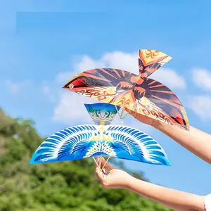 MAINAN BURUNG RAKIT TERBANG TENAGA KARET - MAINAN BURUNG TERBANG KAYU TALI KARET DIY - BURUNG RAKIT TERBANG SAYAP MENGEPAK LAYANGAN TENAGA KARET MAINAN KLASIK