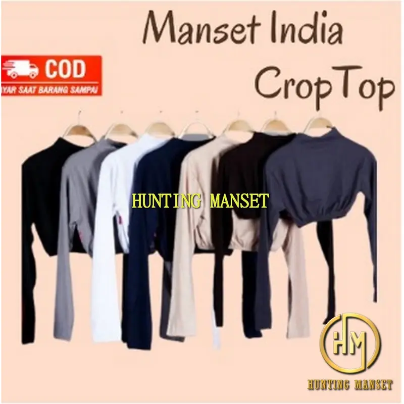 MANSET INDIA CROPTOP INDIA BAHAN RAYON SUPER BISA COD SIZE L  XL 35-70 KG CROP TOP WARNA LENGKAP 4
