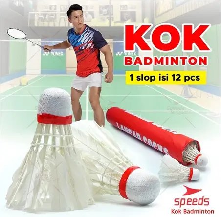 KOK BADMINTON ISI 12 PCS KOK Shuttlecock / Kok / Cock