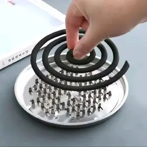 Tempat/Tatakan Obat Nyamuk Bakar Dengan Tutup Stainless Steel