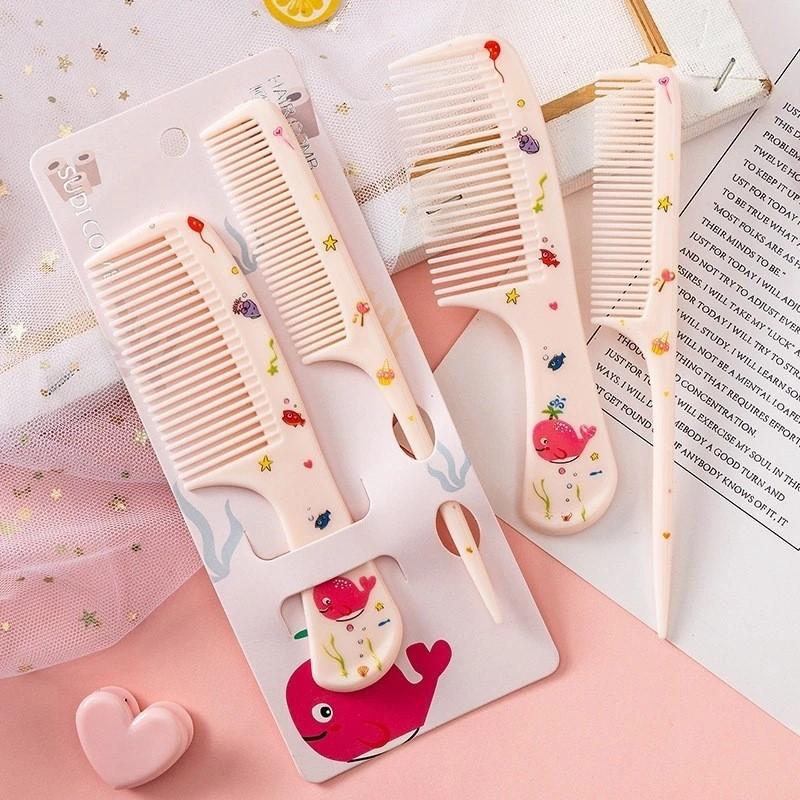 Set 2 Lược Chải Đầu Dễ Thương