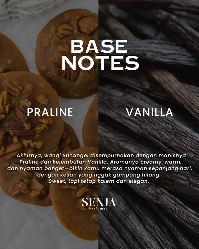 SUNANGELS by SENJA PERFUMES - Parfum Wanita Wangi Tahan Lama Aroma Bunga Segar Aroma Vanila Cewek mewah 5