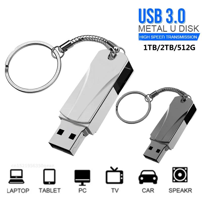 Đĩa Lung Linh Tốc Độ Cao USB 3.0, Ổ Đĩa Mini Không Thấm Nước, Ổ Đĩa Kim Loại, Dung Lượng 32G, Ổ Đĩa USB, Có 512GB / 1TB / 2TB, Đĩa U