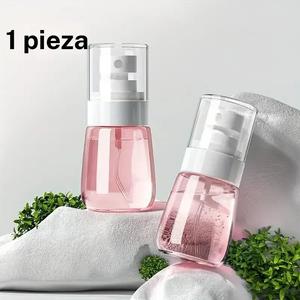Botella de Spray Portátil, 1 unidad Dispensador de Perfume y Loción Transparente con Bomba, Botella de Spray Tamaño de Viaje para Cuidado de la Piel, Herramienta de Maquillaje para Mujeres y Niñas